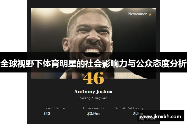 全球视野下体育明星的社会影响力与公众态度分析